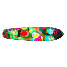 Psychodelic Lights Skateboard