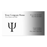 Psychologist Appointment Business Card