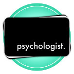 psychologist. business cards
