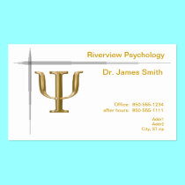 Psychologist Business Card business cards