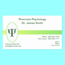 Psychologist Business Card business cards