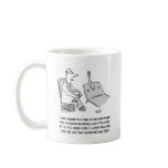 Psychologist Cartoon- Gun Confessions mugs