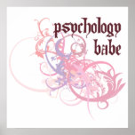 Psychology Babe Poster