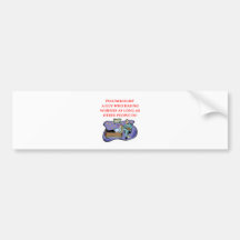 PSYCHOLOGY BUMPER STICKER