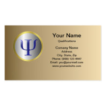 Psychology Business Card
