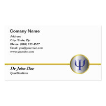Psychology Business Card