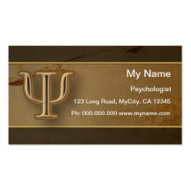 Psychology Business Card Template