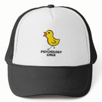 Psychology Chick Trucker Hats