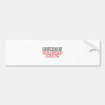 Psychology...Cool Kids Bumper Sticker