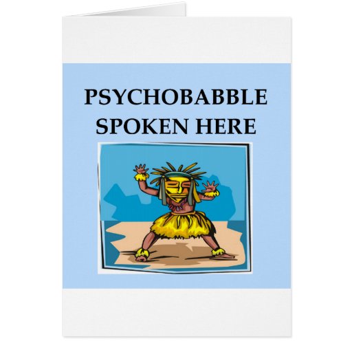 psychology joke greeting cards