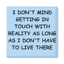 PSYCHology joke Refrigerator Magnet