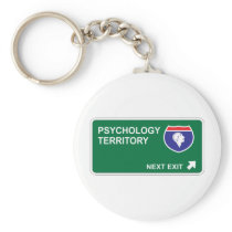 Psychology Next Exit Key Chains
