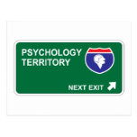 Psychology Next Exit Postcard