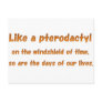 pterodactyl life postcard