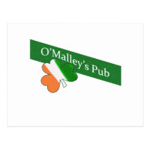 Pub d'O Malley Cartes Postales