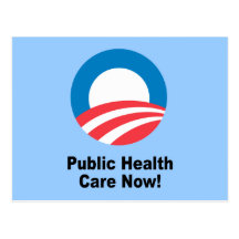 Public Health Care Now Postcard