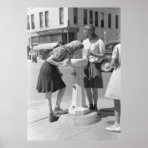 Public Hydration: 1941 Posters
