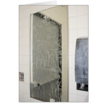 Public Mirror Series A: Who's the fairest... Greeting Cards