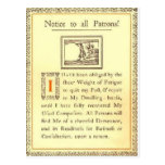 public notice post cards