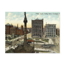 Public Square Cleveland Ohio 1910 vintage Postcard