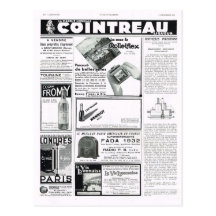 Publicité, cointreau et d'autres cartes postales