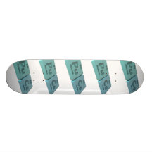 Puce as Pu Plutonium and Ce Cerium Skate Boards
