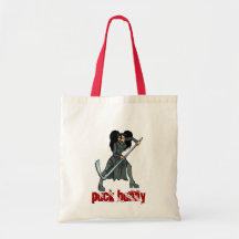 Puck Bunny Tote Bag Sack Hockey Player Groupie