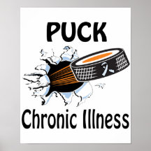 Puck The Causes Chronic Illness Poster
