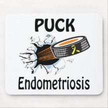 Puck The Causes Endometriosis Mousepad