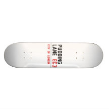 Pudding Lane Skate Board Deck