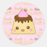 puddings everywhere! sticker