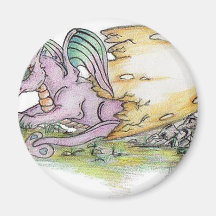 Puddles Baby Fridge Magnets