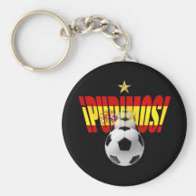 Pudimos Spain motivational World Champions logo Keychain
