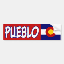 Pueblo, Colorado Bumper Sticker