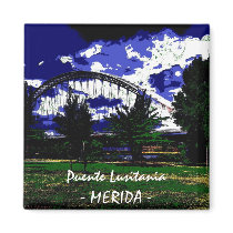 Puente Lusitania- MERIDA - magnets