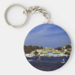 Puerto de Soller, Mallorca, Spain Keychain