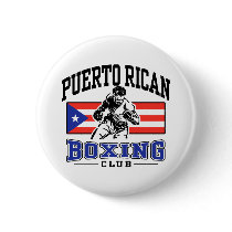 Puerto Rican Boxing Button
