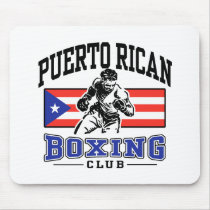 Puerto Rican Boxing Mouse Pad