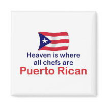 Puerto Rican Chefs Magnet