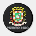 Puerto Rican Emblem Refrigerator Magnet
