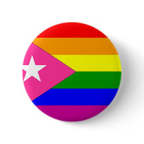 Puerto Rican Gay Pride Flag Pin