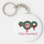 Puerto Rico Christmas 2 Keychains