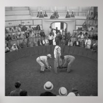Puerto Rico Cock Fight, 1937