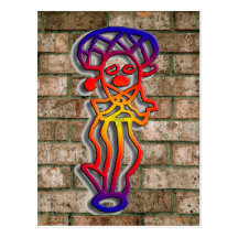 Puerto Rico - dancer Postcard