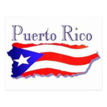 Puerto Rico Flag Boricua Postcard