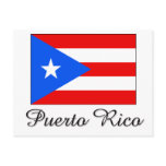Puerto Rico Flag Design Post Card