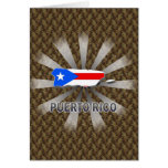 Puerto Rico Flag Map 2.0 Cards