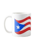 Puerto Rico Flag Waving Tees and Gifts Mug