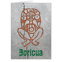 Puerto Rico - goddess Greeting Card