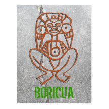 Puerto Rico - goddess Post Card
